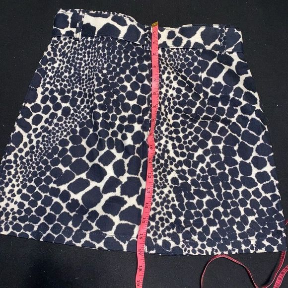 Topshop Belted Buckle Mini Skirt In Animal Print Black Cream, Size 8, MSRP $60 - Picture 11 of 11